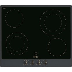 Электрическая варочная панель Smeg P864AO (черный)