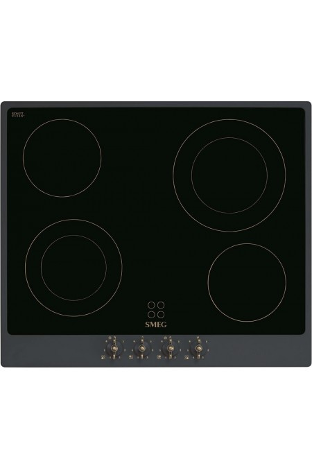 Электрическая варочная панель Smeg P864AO (черный) 