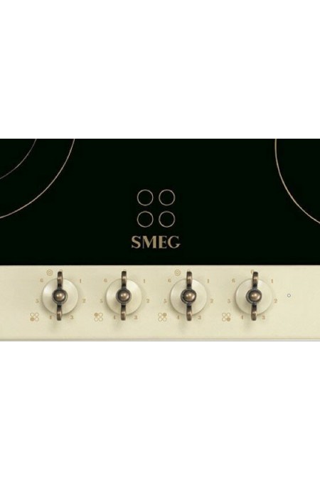 Электрическая варочная панель Smeg P864PO (черный/бежевый) 1