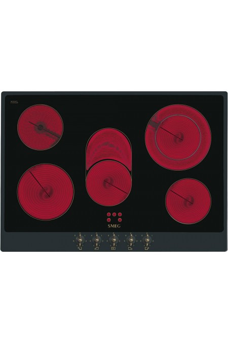 Электрическая варочная панель Smeg P875AO (черный) 1