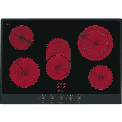 Электрическая варочная панель Smeg P875AO (черный) 1