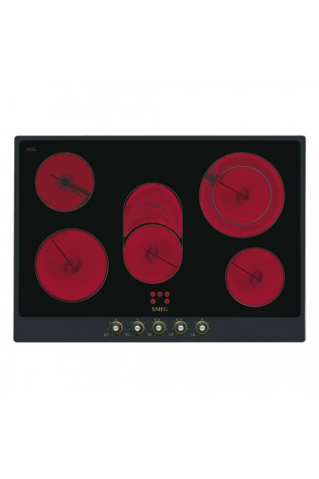 Электрическая варочная панель Smeg P875AO (черный) 2