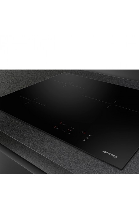 Электрическая варочная панель Smeg SE263TD1 (черный) 1