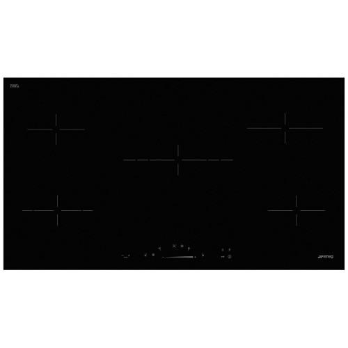 Электрическая варочная панель Smeg SE495ETD (черный) 