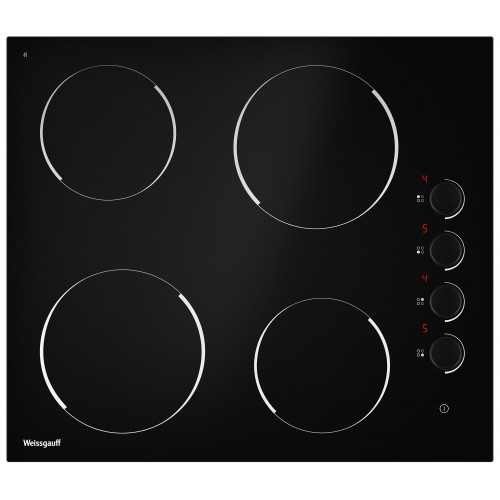 Электрическая варочная панель Weissgauff HV 640 BK (черный) 