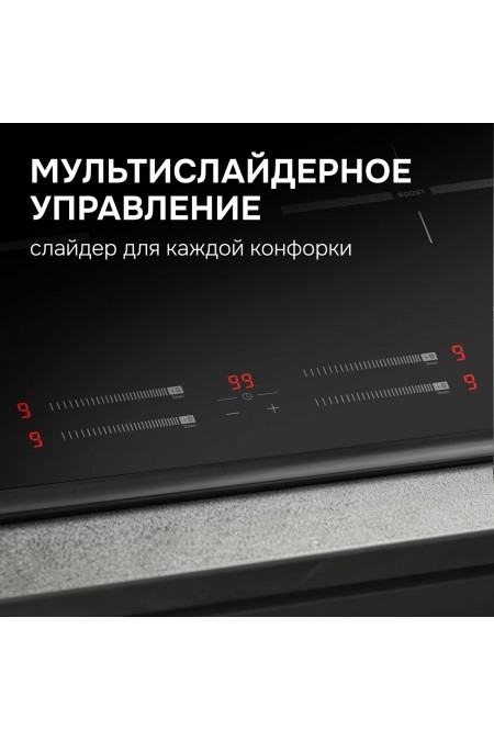 Электрическая варочная панель Zigmund Shtain CI 23.6 BX (черный) 3