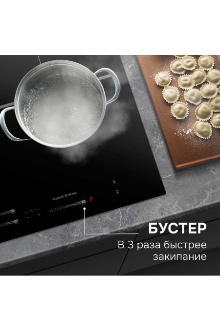 Электрическая варочная панель Zigmund Shtain CI 25.6 B (черный) 3