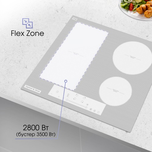 Электрическая варочная панель Zigmund Shtain CI 34.6 W (белый) 1