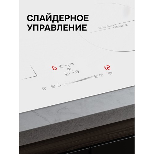 Электрическая варочная панель Zigmund Shtain CI 46.6 W (белый) 2