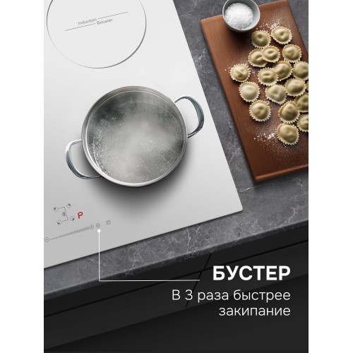 Электрическая варочная панель Zigmund Shtain CI 46.6 W (белый) 3