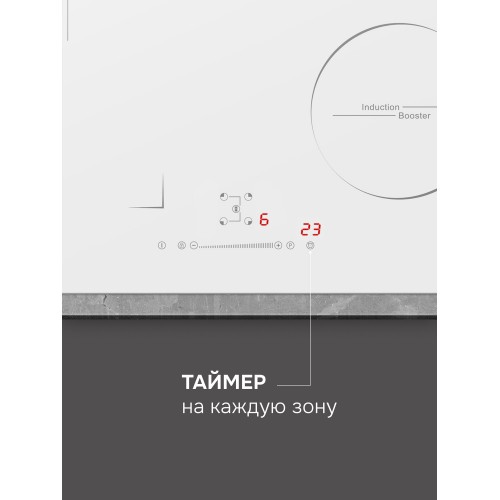 Электрическая варочная панель Zigmund Shtain CI 46.6 W (белый) 5