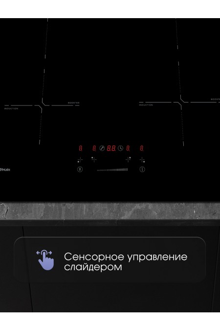 Электрическая варочная панель Zigmund Shtain CI 60.6 B (черный) 1