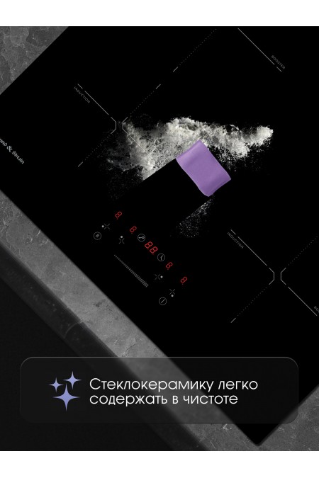 Электрическая варочная панель Zigmund Shtain CI 60.6 B (черный) 4