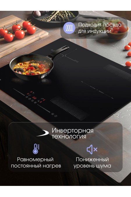 Электрическая варочная панель Zigmund Shtain CI 61.6 B (черный) 2