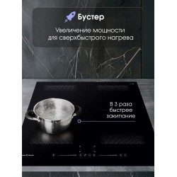Электрическая варочная панель Zigmund Shtain CI 62.6 B (черный)