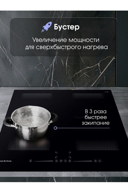 Электрическая варочная панель Zigmund Shtain CI 62.6 B (черный) 