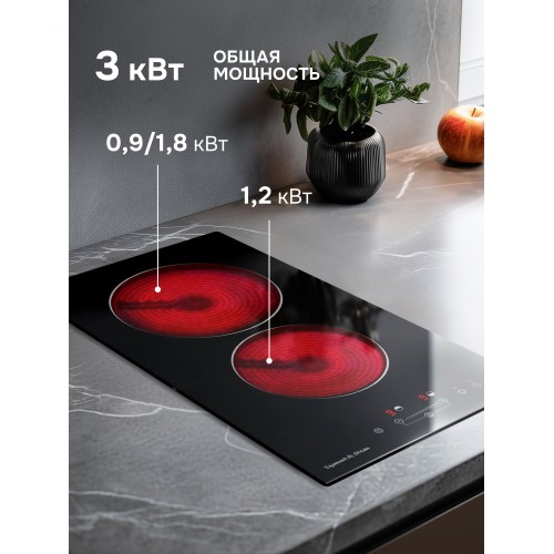 Электрическая варочная панель Zigmund Shtain CN 42.3 B (черный) 1