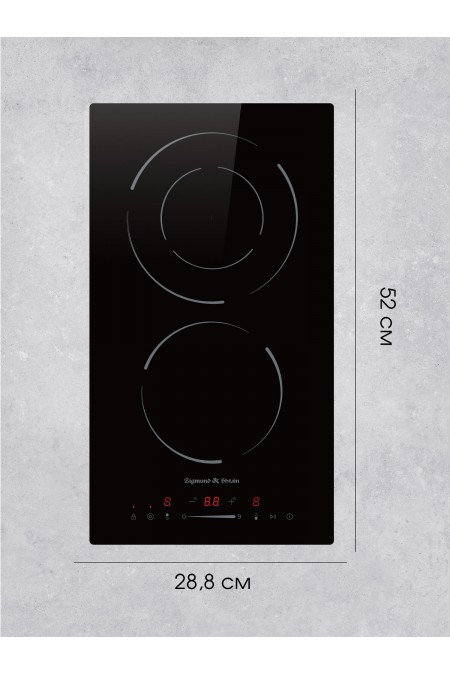 Электрическая варочная панель Zigmund Shtain CN 50.3 B (черный) 