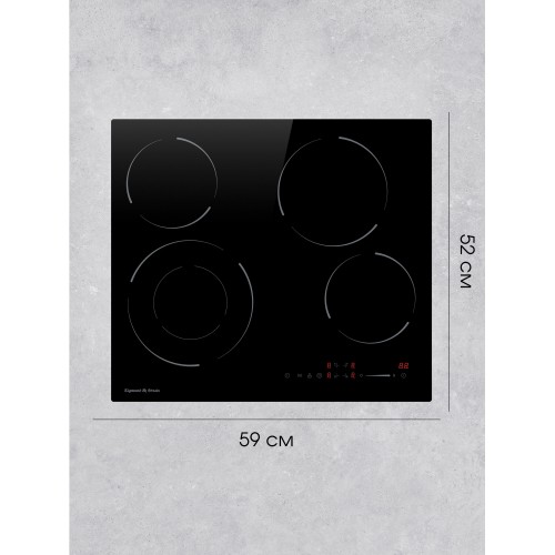 Электрическая варочная панель Zigmund Shtain CN 50.6 B (черный) 3