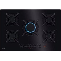 Газовая варочная панель AEG HKB75453NB (черный)