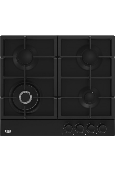 Газовая варочная панель BEKO BHGM6422K5WB (белый) 