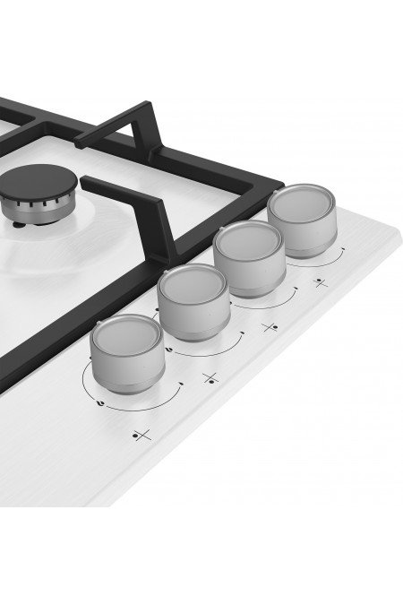 Газовая варочная панель BEKO BHGM6422K5WW (белый) 3