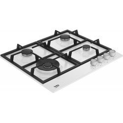 Газовая варочная панель BEKO BHGM6422K5WW (белый)