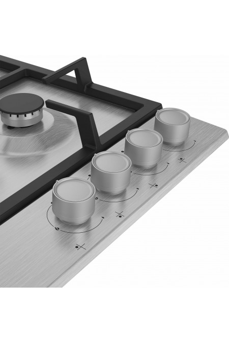 Газовая варочная панель BEKO BHGM6422K5WX (белый) 3