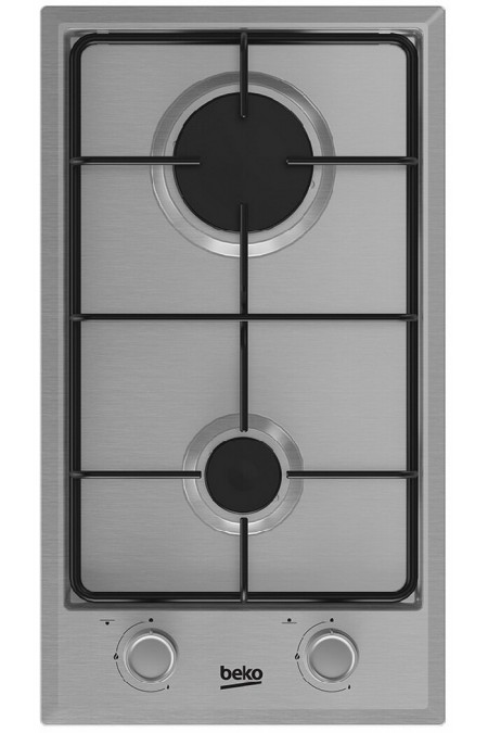 Газовая варочная панель Beko HDCG 32220 FX (серебристый) 