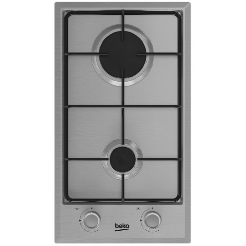 Газовая варочная панель Beko HDCG 32220 FX (серебристый) 