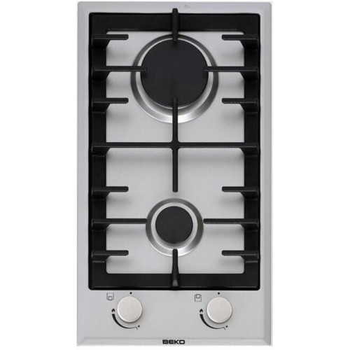 Газовая варочная панель Beko HDCG 32221 FX (нержавеющая сталь) 