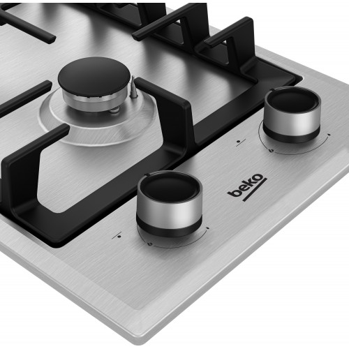 Газовая варочная панель Beko HDCG 32221 FX (нержавеющая сталь) 4
