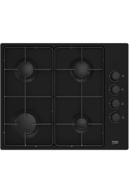 Газовая варочная панель Beko HIGG 64123 SB (черный) 