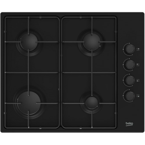 Газовая варочная панель Beko HIGG 64123 SB (черный) 
