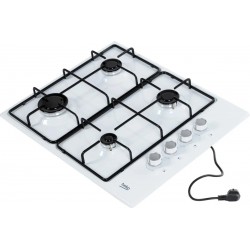 Газовая варочная панель Beko HIGG 64123 SW (белый)