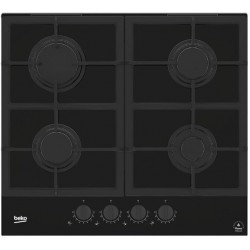 Газовая варочная панель Beko HILG 64325 SDX (черный)