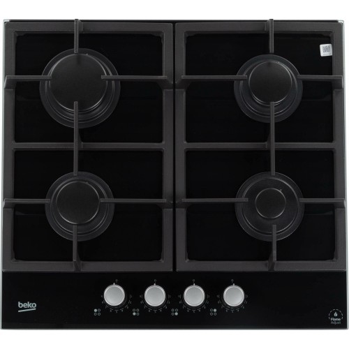 Газовая варочная панель Beko HILG 64325 SDX (черный) 2