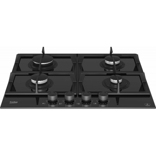Газовая варочная панель Beko HILG 64325 SDX (черный) 4