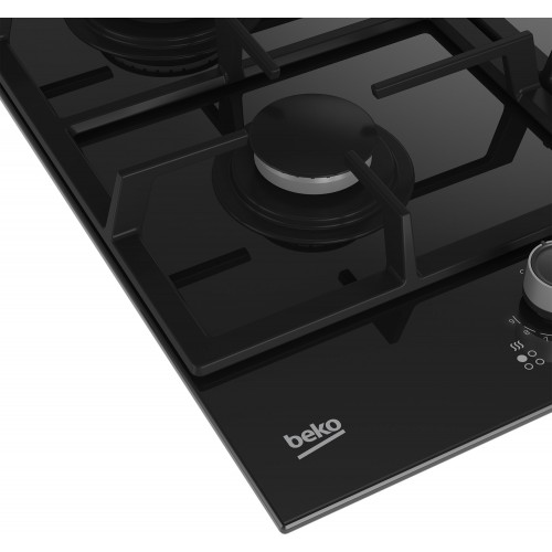 Газовая варочная панель Beko HILG 64325 SDX (черный) 9