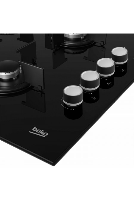 Газовая варочная панель Beko HILG64120S (черный) 2