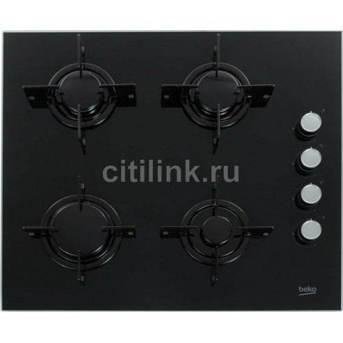 Газовая варочная панель Beko HILG64120S (черный) 4