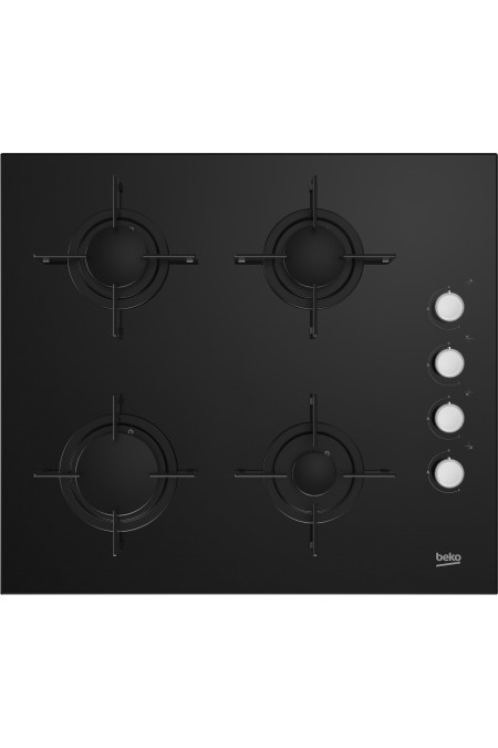 Газовая варочная панель Beko HILG64120S (черный) 7