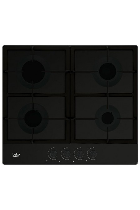 Газовая варочная панель Beko HILG642C5SB (черный) 1