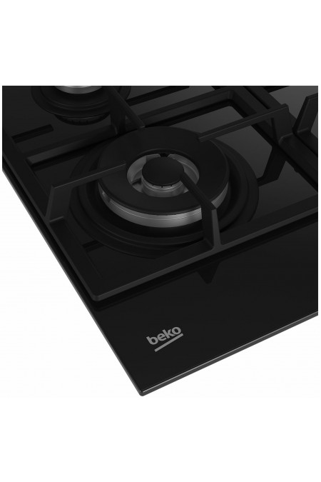 Газовая варочная панель Beko HILW 64225 S (черный) 5