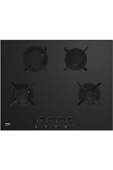 Газовая варочная панель BEKO HING 642202 SB (черный) 