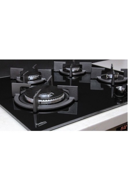 Газовая варочная панель BEKO HINW 64229 S (черный) 8