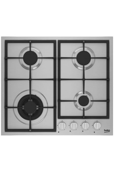 Газовая варочная панель Beko HIYG64225SXO (нержавеющая сталь) 