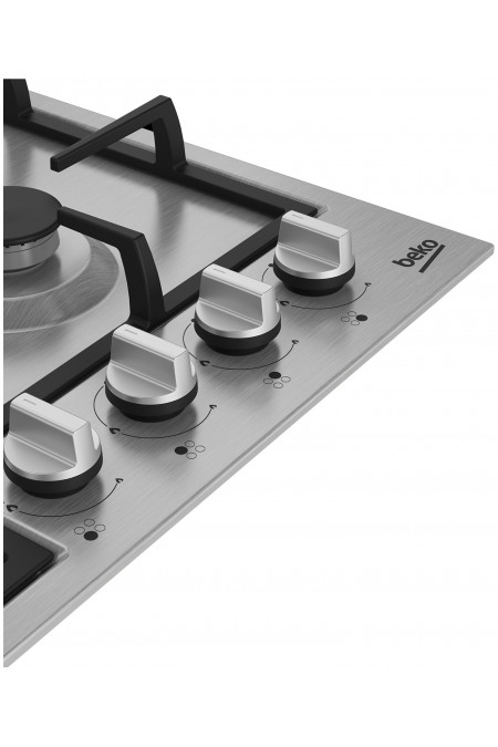 Газовая варочная панель Beko HIYG64225SXO (нержавеющая сталь) 3