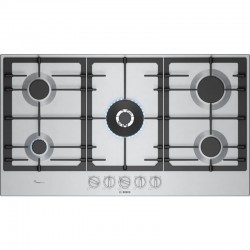 Газовая варочная панель Bosch PCR9A5I90M (нержавеющая сталь)