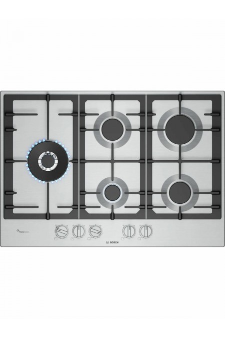 Газовая варочная панель Bosch PCS7A5I90 (нержавеющая сталь) 